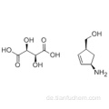 (1S-cis) -4-Amino-2-cyclopenten-1-methanol-D-wasserstofftatrat CAS 229177-52-0